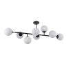DORADO negru 8x40W E14 Lampă suspendată DORADO Light Prestige
