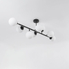 DORADO negru 8x40W E14 Lampă suspendată DORADO Light Prestige