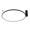 Plafond RING L negru 1xLED CCT Light Prestige