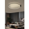 Plafond RING S negru 1xLED 3000K Light Prestige