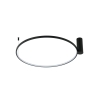 Plafond RING S negru 1xLED 3000K Light Prestige