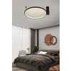 Plafond RING S negru 1xLED CCT Light Prestige