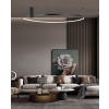 Plafond RING S negru 1xLED CCT Light Prestige