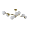 DORADO auriu 8x40W E14 lampă suspendată Light Prestige