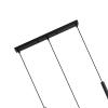 SOLIN lampă suspendată neagră 3x60W E27 Light Prestige