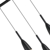 SOLIN lampă suspendată neagră 3x60W E27 Light Prestige