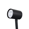 SNOW lampă de perete cu braț extensibil negru 1x40W GU10 Light Prestige
