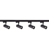 ICE SET 3F negru negru 4x50W GU10 Light Prestige kit feroviar