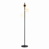 DORADO lampă în picioare negru 3x40W E14 Light Prestige