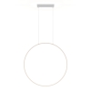 MIRROR L lampă suspendată MIRROR L albă 1x50W LED Light Prestige