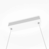 MIRROR S lampă suspendată albă 1x35W LED Prestige