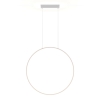 MIRROR S lampă suspendată albă 1x35W LED Prestige