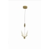 MARIPOSA gold 2xLED lampă suspendată Light Prestige