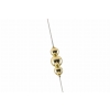 MARIPOSA gold 2xLED lampă suspendată Light Prestige