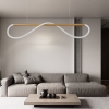 MELECA S gold 1x24W LED lampadare suspendată Light Prestige