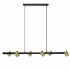 Lampă suspendată SNOW gold 6x50W GU10 Light Prestige