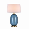 AMUR albastru 1x60W E27 lampă de masă Light Prestige