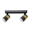 ANILLO negru 2x50W GU10 plafonieră neagră Light Prestige