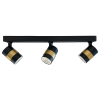 ANILLO negru 3x50W GU10 plafonieră neagră Light Prestige