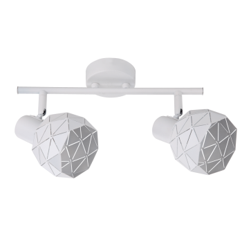 Plafonieră REUS albă 2x40W E14 Light Prestige