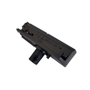 Adaptor pentru corpuri de iluminat suspendate pentru barele colectoare 1F negru Light Prestige