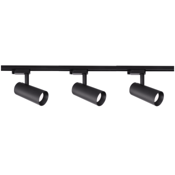 ICE SET 1F negru 3x50W GU10 Light Prestige kit de șine Prestige