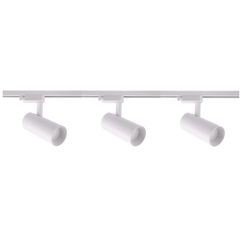 ICE SET 1F alb 3x50W GU10 Light Prestige kit de șine Prestige
