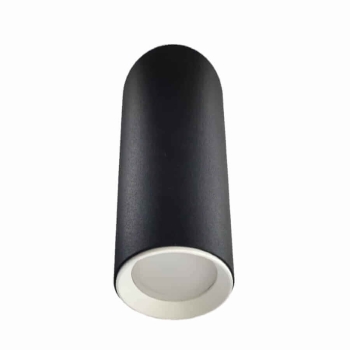 MANACOR corp de iluminat de suprafață alb/negru 1x50W GU10 17 cm Light Prestige