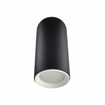 MANACOR corp de iluminat de suprafață alb/negru 1x50W GU10 13 cm Light Prestige