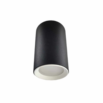 MANACOR corp de iluminat de suprafață alb/negru 1x50W GU10 9 cm Light Prestige