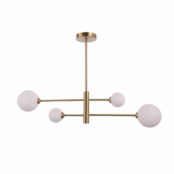 DORADO auriu 4x40W G9 lampă suspendată Light Prestige
