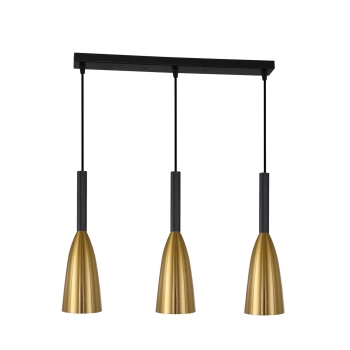 Lampă suspendată SOLIN gold 3x60W E27 de Light Prestige