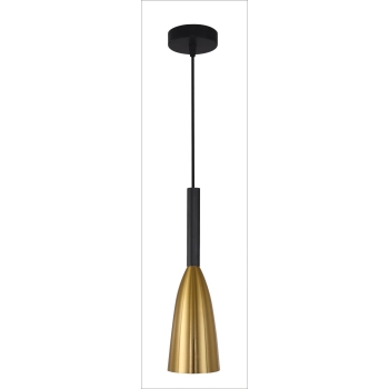 SOLIN aur 1x60W E27 lampă suspendată Light Prestige