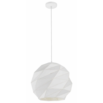 REUS Lampă suspendată REUS sferă albă 3x40W E27 Light Prestige