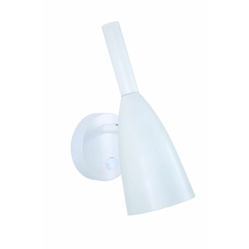 Aplică SOLIN alb 1x40W E14 Light Prestige