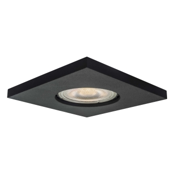LAGOS pătrat negru pătrat 1x50W GU10 IP65 Light Prestige