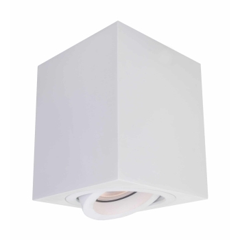 Corp de iluminat montat la suprafață LYON alb 1x50W GU10 Light Prestige