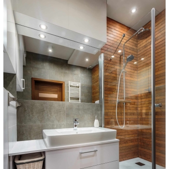 LAGOS pătrat suspendat pătrat alb 1x50W GU10 IP65 Light Prestige