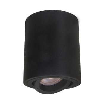 TULON corp de iluminat montat la suprafață negru 1x50W GU10 Light Prestige