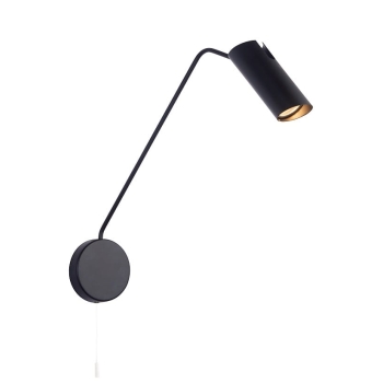 Lampă de perete cu braț extensibil FUTURO negru 1x35W GU10 Light Prestige
