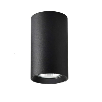 MANACOR corp de iluminat montat la suprafață negru 1x50W GU10 13 cm Light Prestige