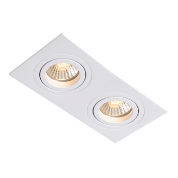 Corp de iluminat încastrat METIS alb 2x50W GU10 Light Prestige