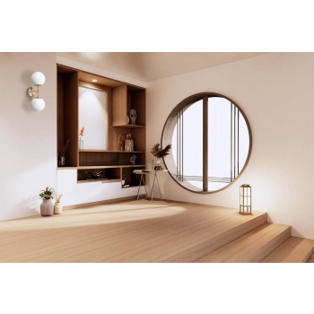 Aplică DORADO negru transparent 2x40W E14 Light Prestige