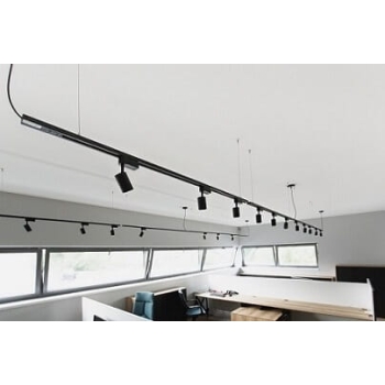 SNOW Spotlight pentru sistemul de cale ferată 3F negru 1x50W GU10 Light Prestige