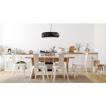 Lampă suspendată REUS negru 3x40W E27 Light Prestige
