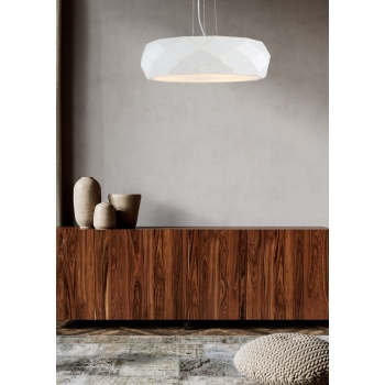 Lampă suspendată REUS albă 3x40W E27 Light Prestige
