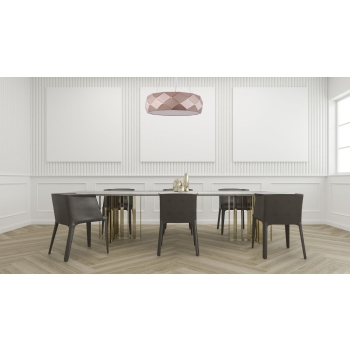 Lampă suspendată REUS gold 3x40W E27 de Light Prestige
