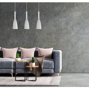 SOLIN lampă suspendată albă 3x60W E27 Light Prestige