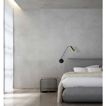 Lampă de perete cu braț extensibil FUTURO alb 1x35W GU10 Light Prestige