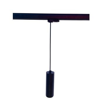 SNOW 3F negru 1x50W GU10 negru 1x50W GU10 Lampă suspendată pentru șine Light Prestige